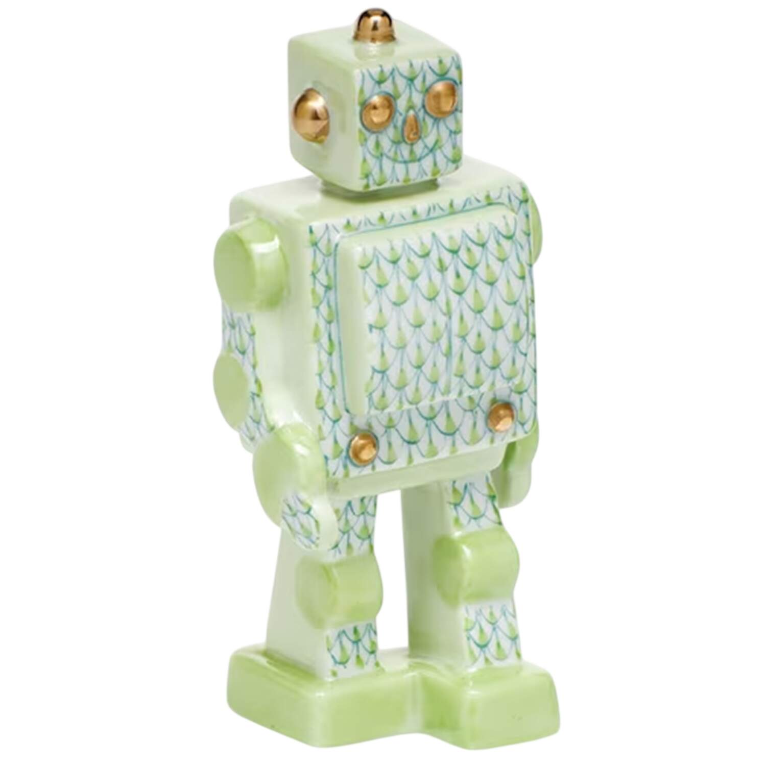 Childrens's Gifts & Toys Toy Robot-Key Lime - No Box by Herend-1