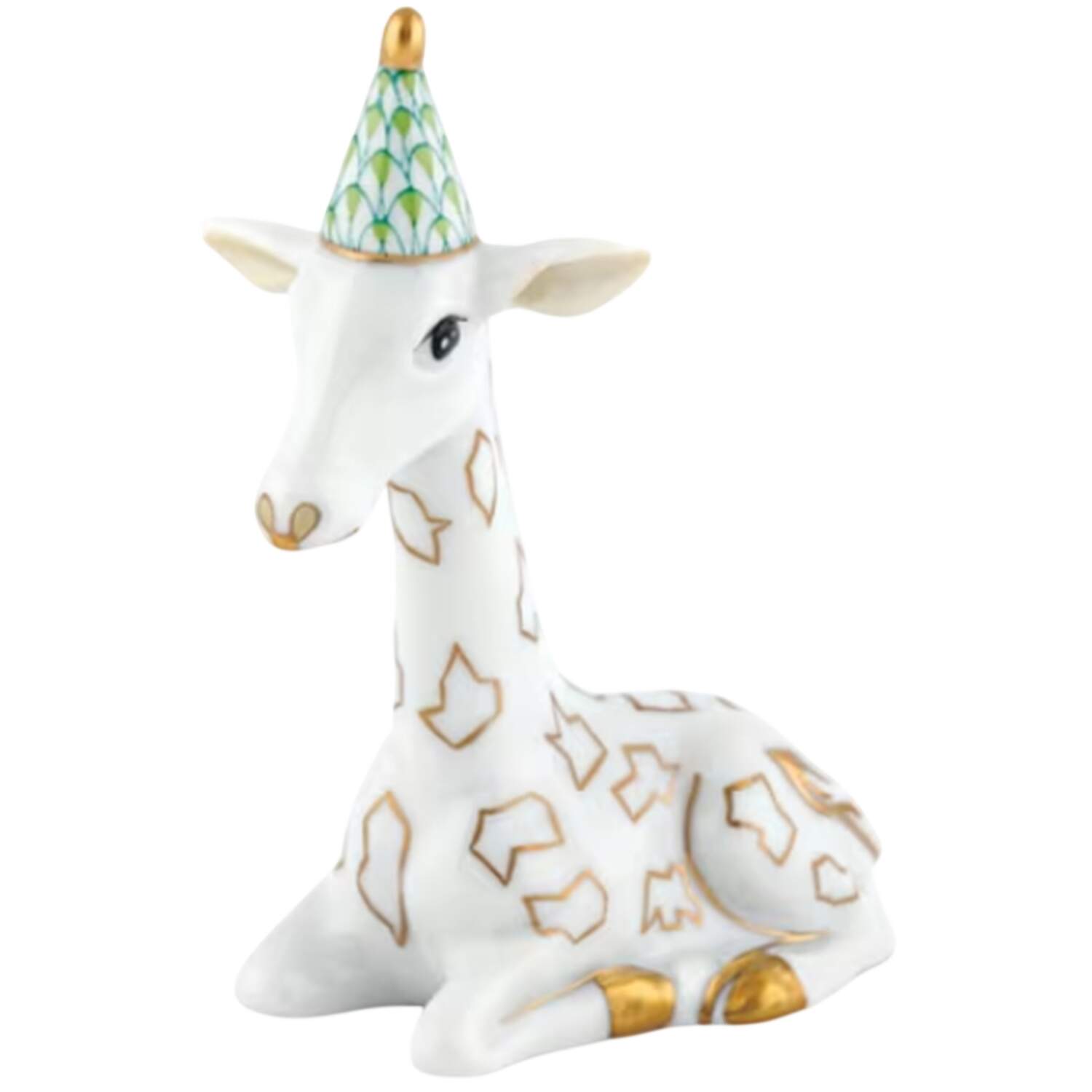 Childrens's Gifts & Toys Party Giraffe-Keylime - No Box by Herend-1