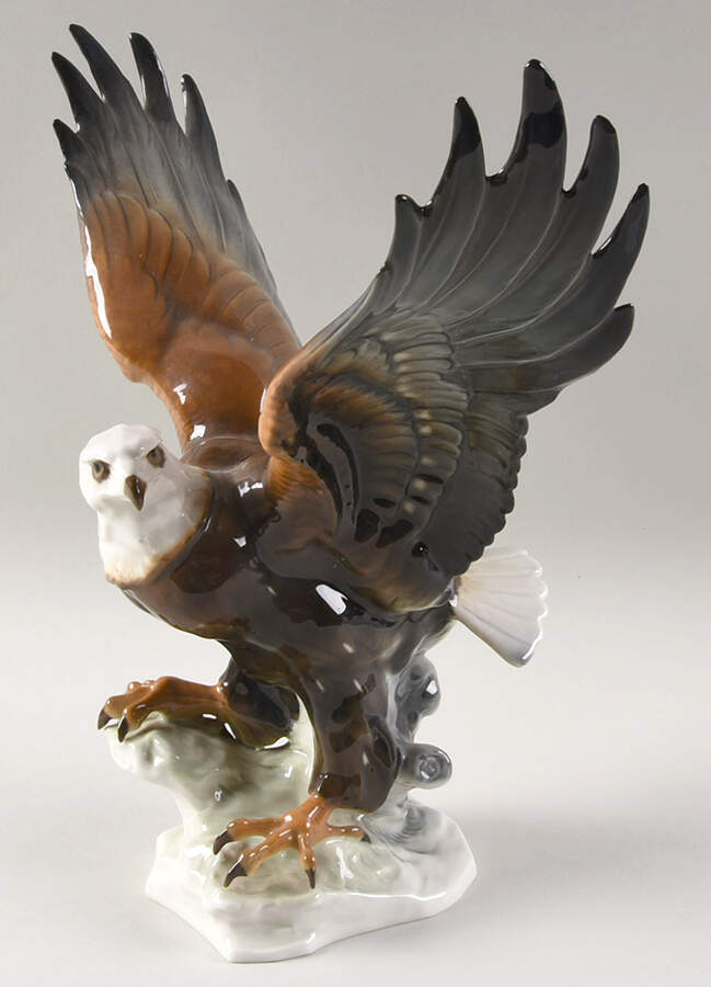 Birds Bald Eagle - Boxed by Hutschenreuther-1