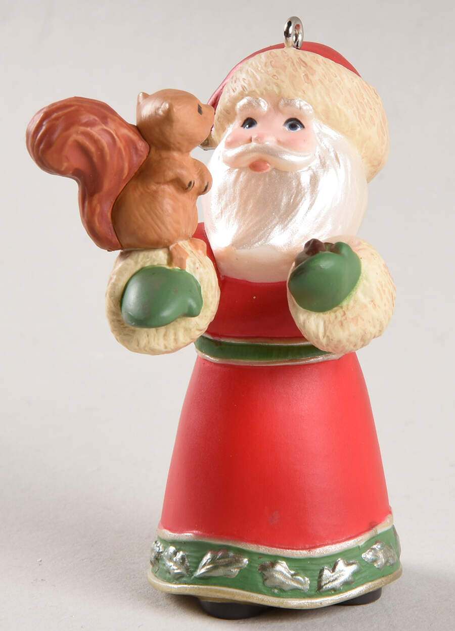 A Visit From Santa 2013-Squirrel #5 - Boxed by Hallmark Gold Crown-1