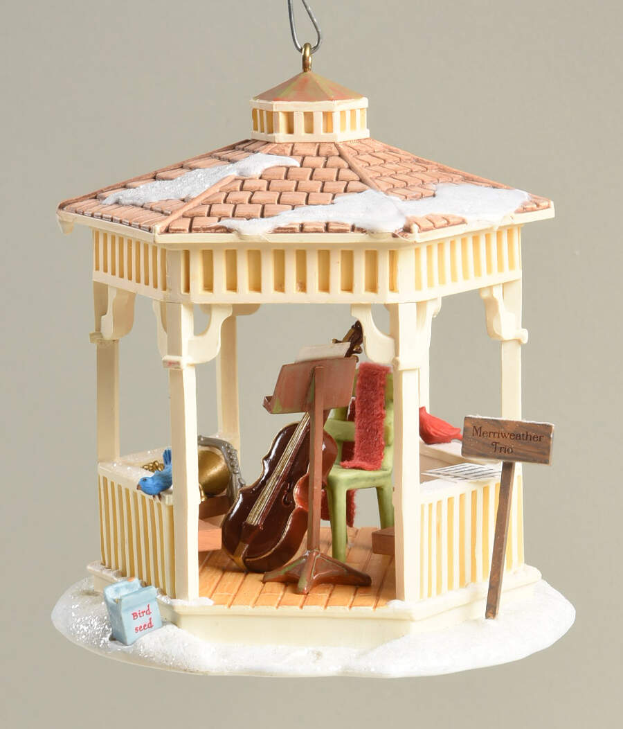 Winter Park Gazebo - Boxed by Hallmark Gold Crown-1