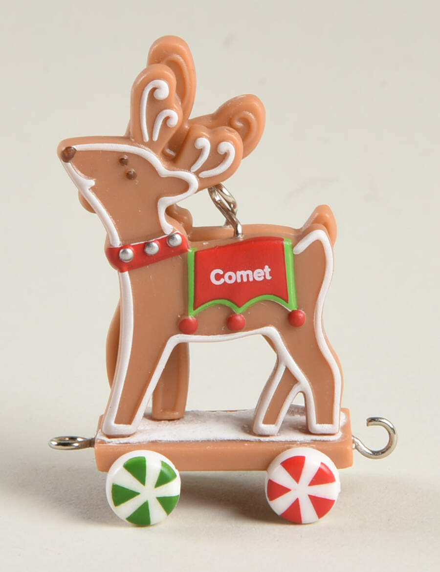 Santa's Sleigh Collection Comet & Cupid - Boxed by Hallmark Gold Crown-1