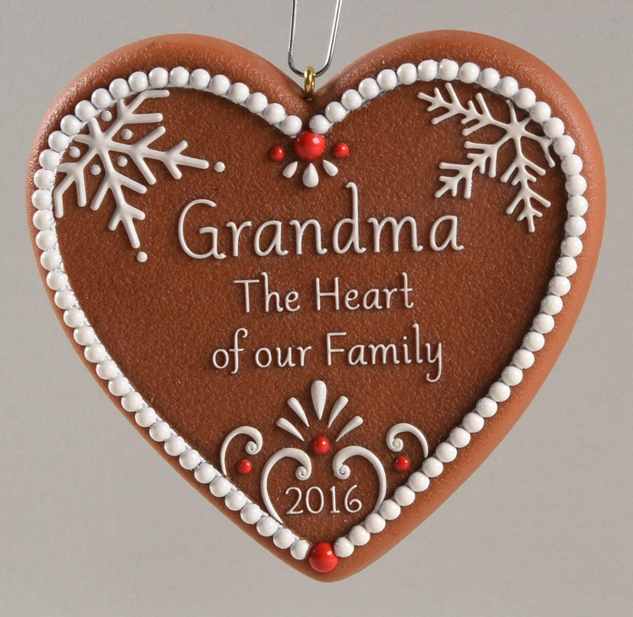 2016 Hallmark Christmas Ornaments Grandma - Boxed by Hallmark Gold Crown-1