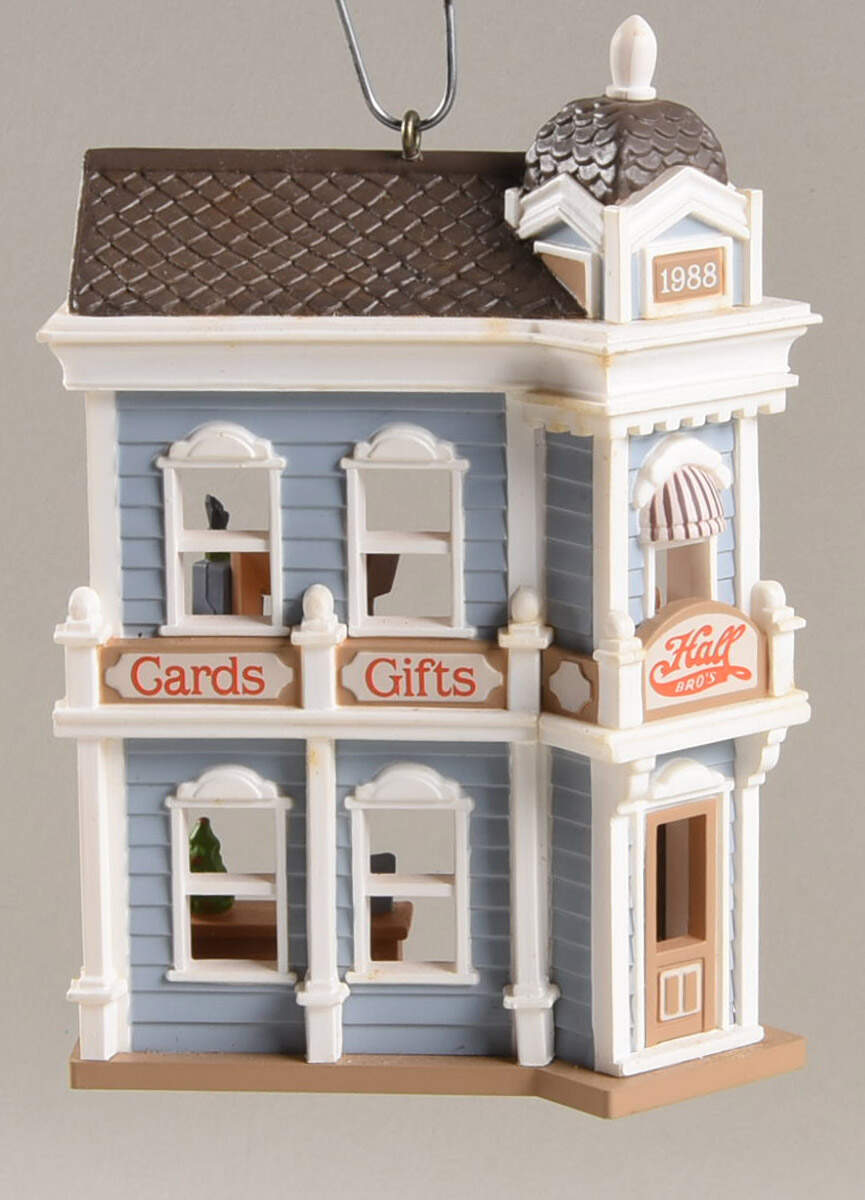 Keepsake Korners Hall Brother's Card Shop - No Box by Hallmark Gold Crown-1