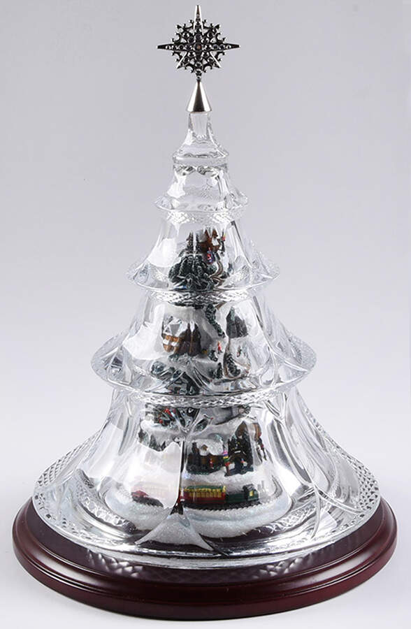 Thomas Kinkade Holiday Reflections Christmas Tree - No Box by Hawthorne Village-1
