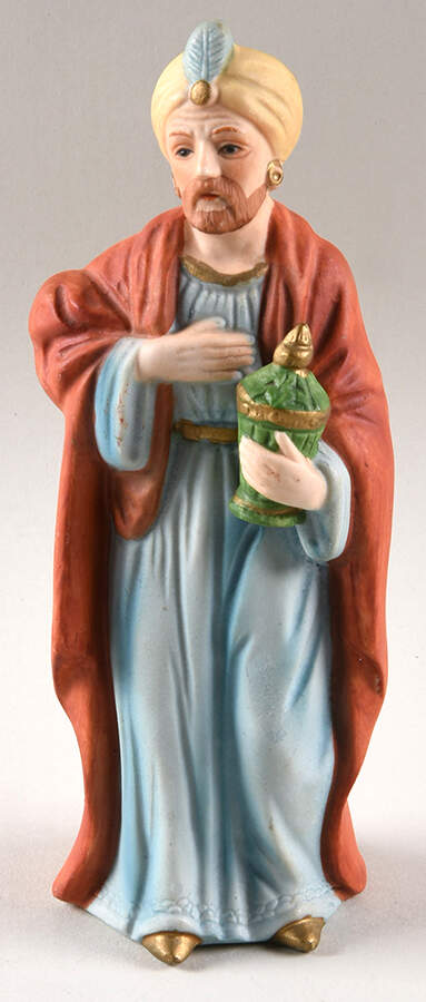 5216 Nativity Figurine Wise Man With Urn - No Box by Homco-1