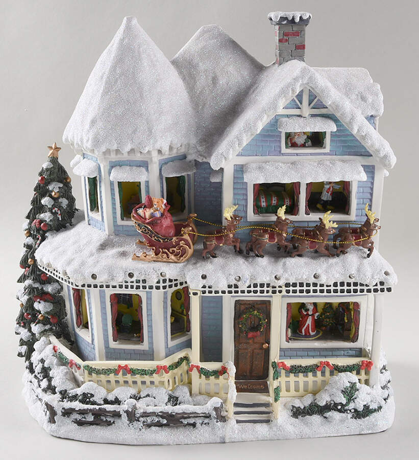 The Night Before Christmas Story House - No Box by Hawthorne Village-1
