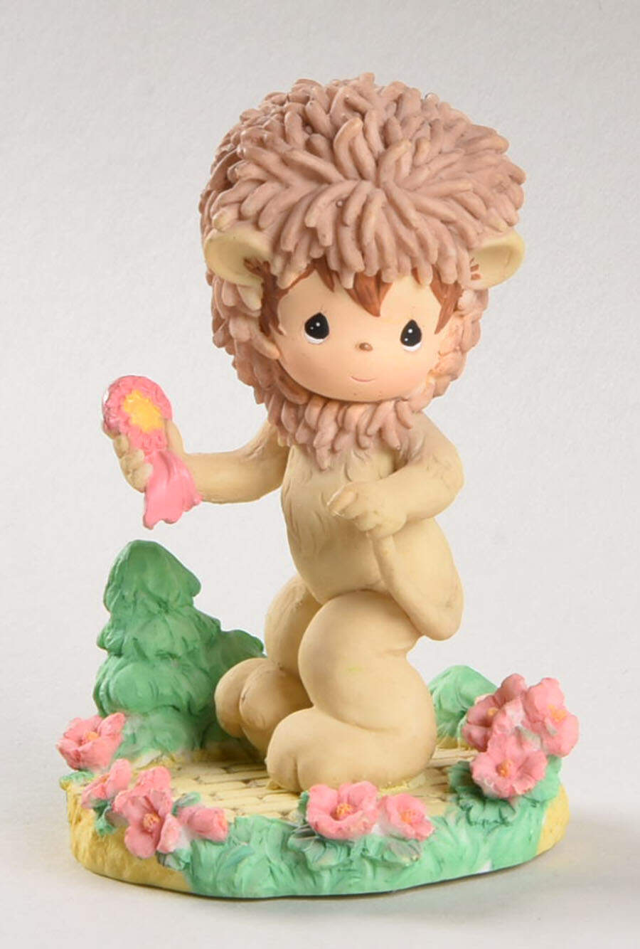 Precious Moments Wizard of Oz Cowardly Lion-Roar The Courage Within - No Box by Hamilton Collection-1