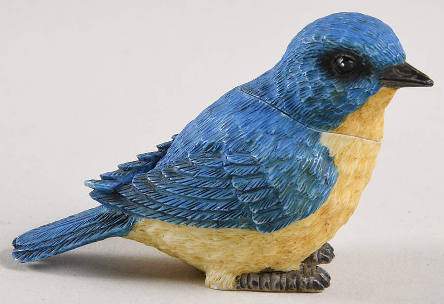 Pot Belly's Zoological Bluebird - With Box by Harmony Kingdom-1