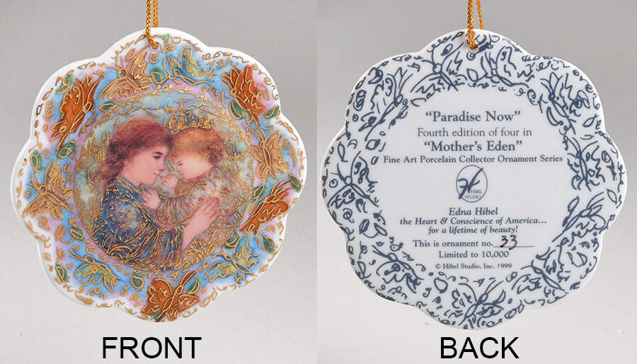 Mother's Eden Ornaments Paradise Now - Boxed by Hibel-1