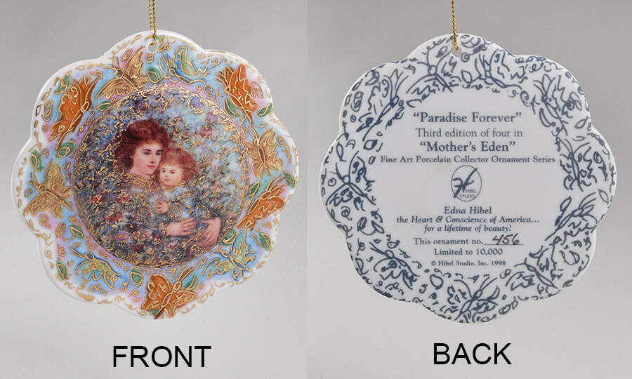 Mother's Eden Ornaments Paradise Forever - No Box by Hibel-1