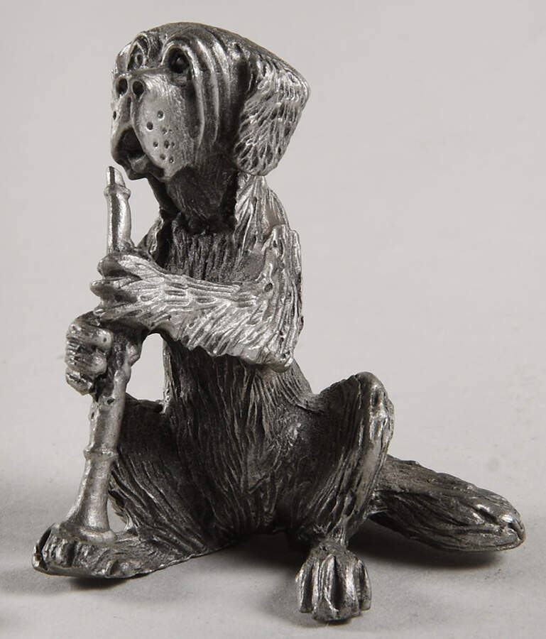 Strike Up the Band Bernard St. Bernard - No Box by Hudson Pewter-1