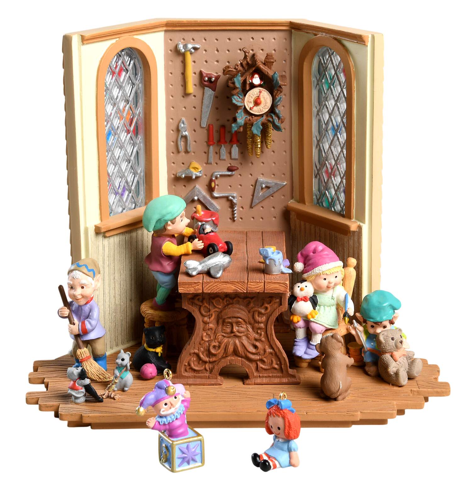 Keepsake Signature Collection Santa's Toy Shop - Boxed by Hallmark Gold Crown-1