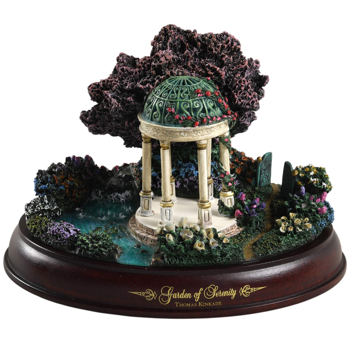 Thomas Kinkade Gardens of Prayer Garden Of Serenity - No Box by Hawthorne Village-1