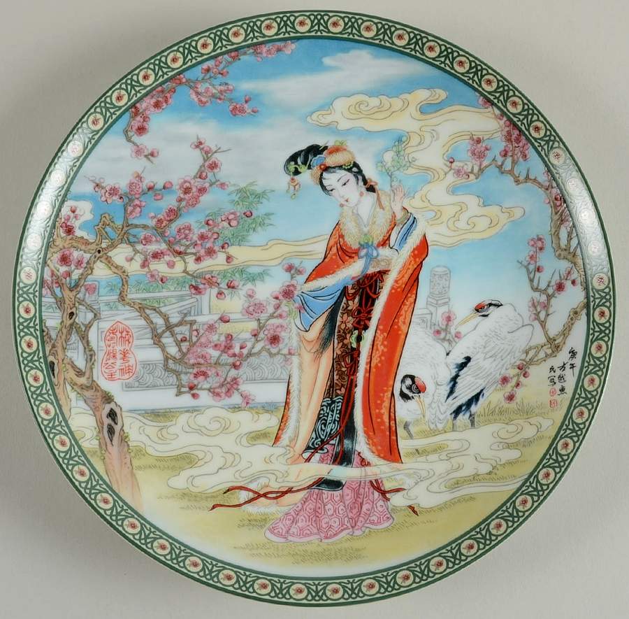 Flower Goddesses The Plum Blossom Goddess - Boxed by Imperial Jingdezhen-1
