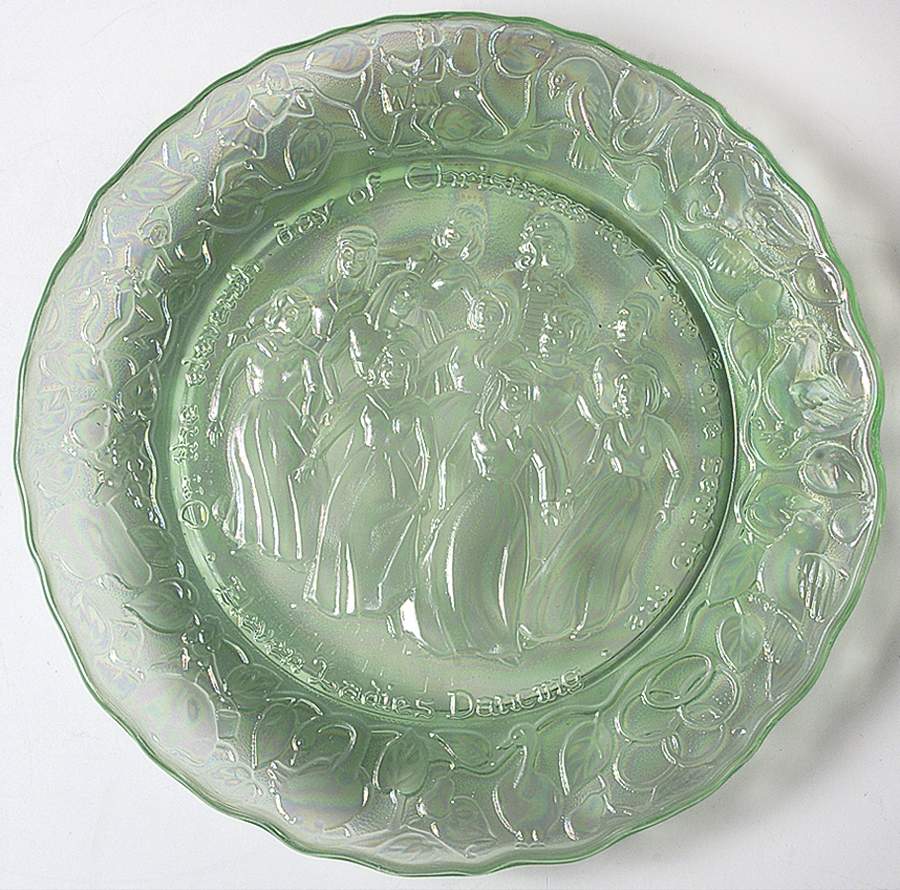 Twelve Days of Christmas-Carnival Glass Eleven Ladies Dancing - Boxed by Imperial Glass-Ohio-1