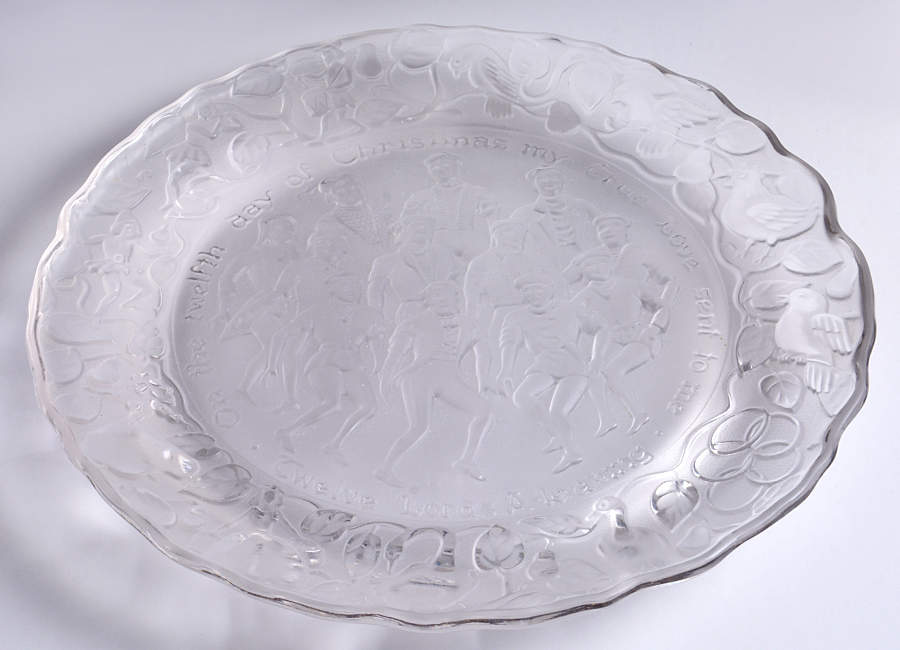 Twelve Days of Christmas-Crystal 12 Lords Leaping - Boxed by Imperial Glass-Ohio-1