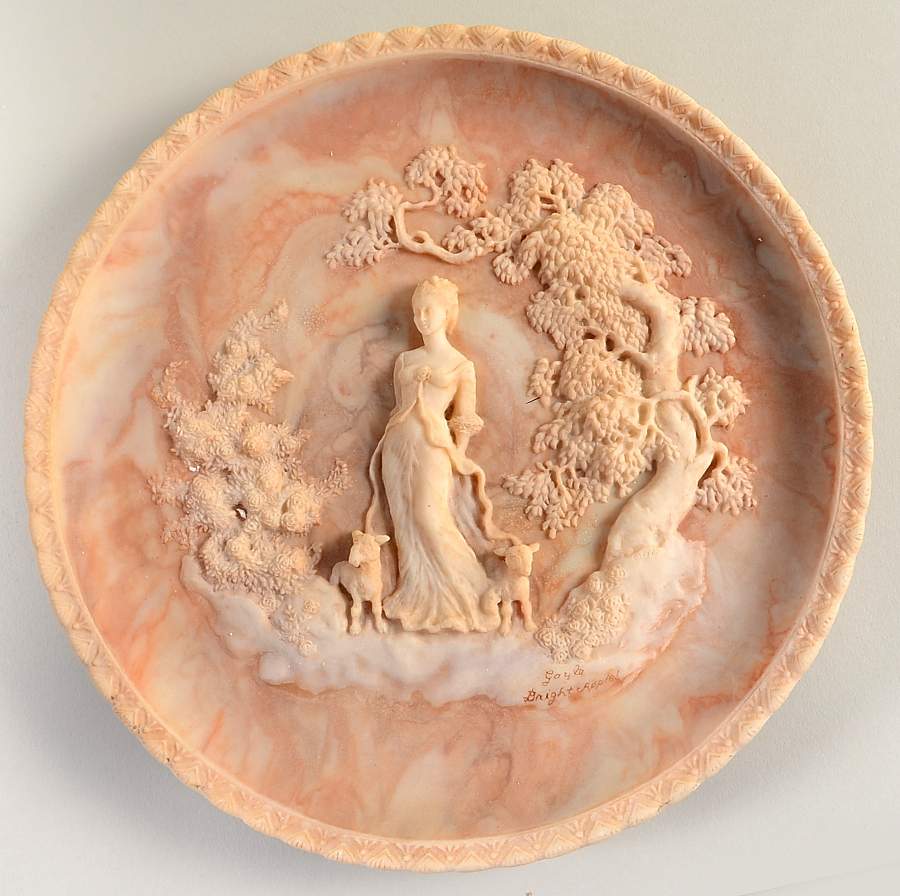 Romantic Poets Collection She Walks In Beauty-Lord Byron - No Box by Incolay Studios-1
