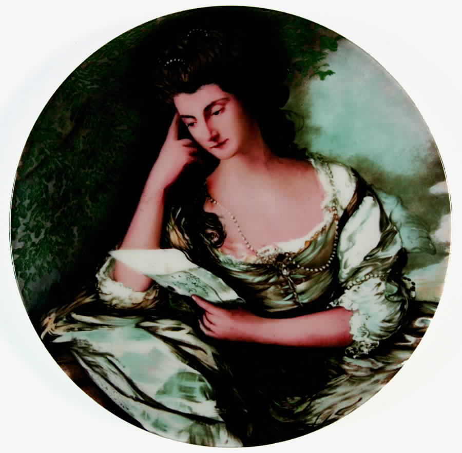 Masterpiece Series-Letter Writers Mrs. John Douglas  - Boxed by International Museum-1