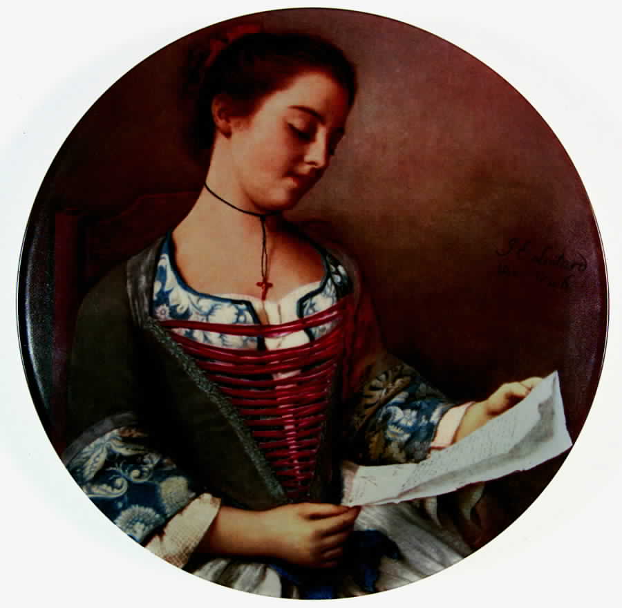 Masterpiece Series-Letter Writers Lovely Reader - No Box by International Museum-1