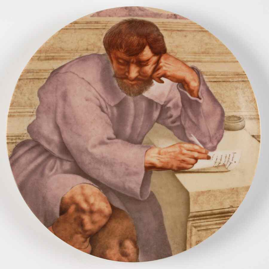 Masterpiece Series-Letter Writers Portrait Of Michelangelo - No Box by International Museum-1