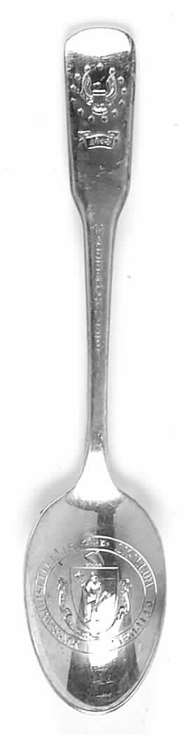 13 Colonies-Bicentennial Spoon Massachusetts - No Box by International Silver-1