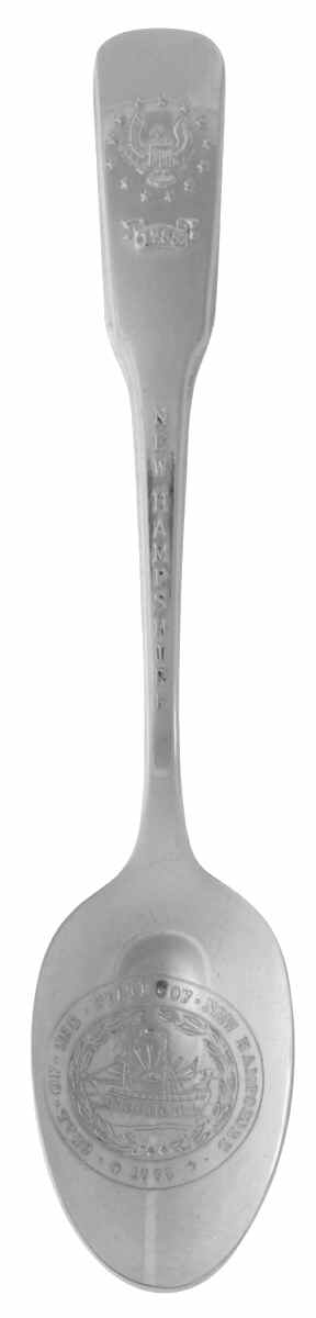 13 Colonies-Bicentennial Spoon New Hampshire - No Box by International Silver-1