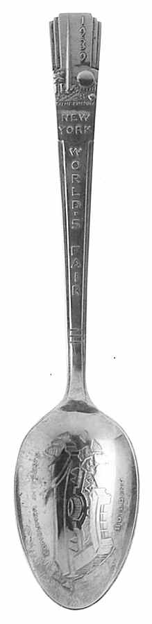 Worlds Fair Collectible Spoon 1939 Consumer Interests - No Box by International Silver-1