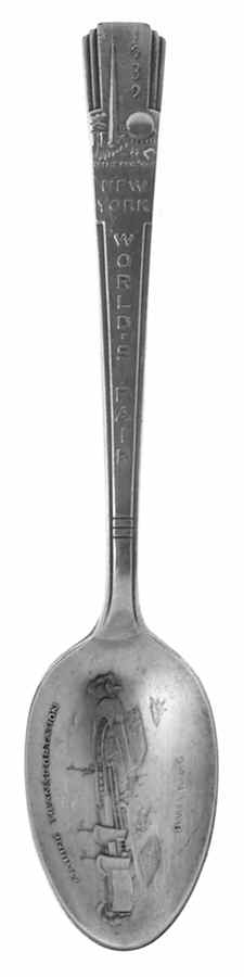 Worlds Fair Collectible Spoon 1939 Marine Transporation Building - No Box by International Silver-1