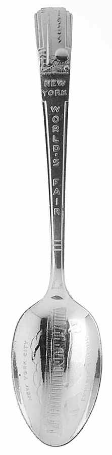 Worlds Fair Collectible Spoon 1939 Nyc Exhibit Building - No Box by International Silver-1