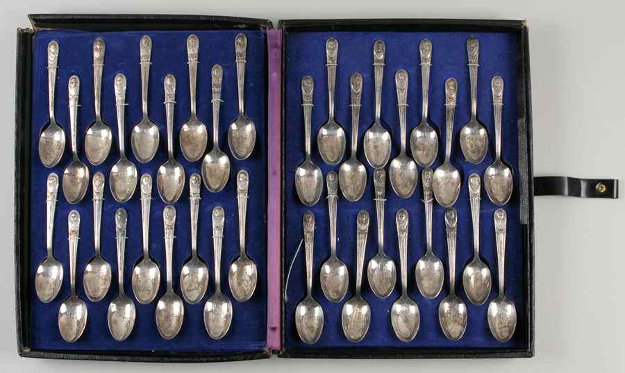 Presidential Spoons Presidential Spoon Set-36 Pc - Set Of 36 by International Silver-1