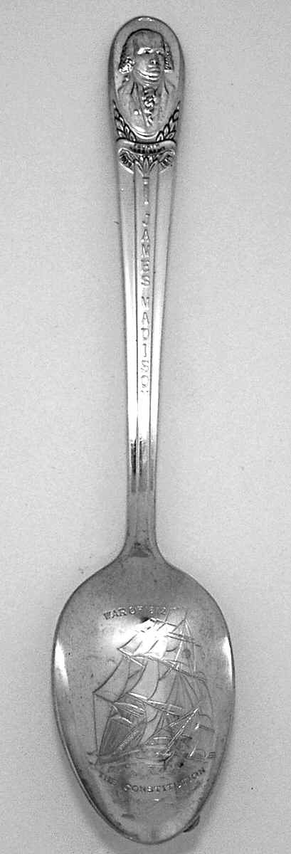 Presidential Spoons James Madison - No Box by International Silver-1