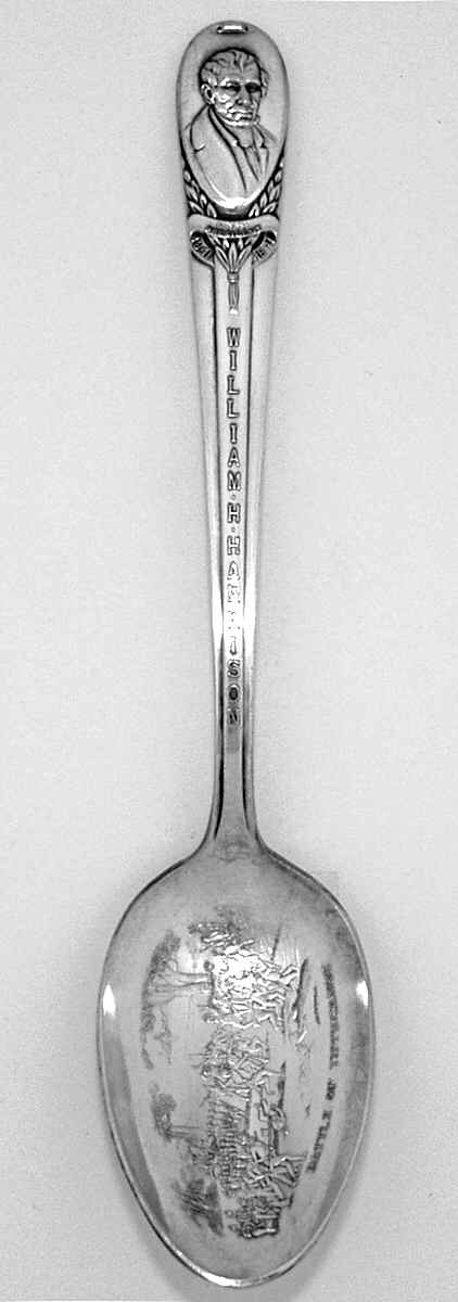 Presidential Spoons William Harrison - No Box by International Silver-1