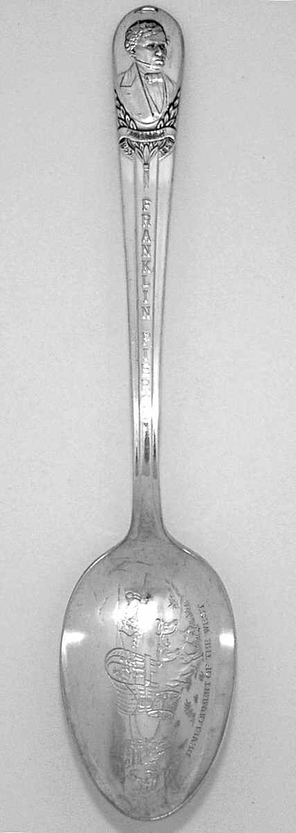Presidential Spoons Franklin Pierce - No Box by International Silver-1