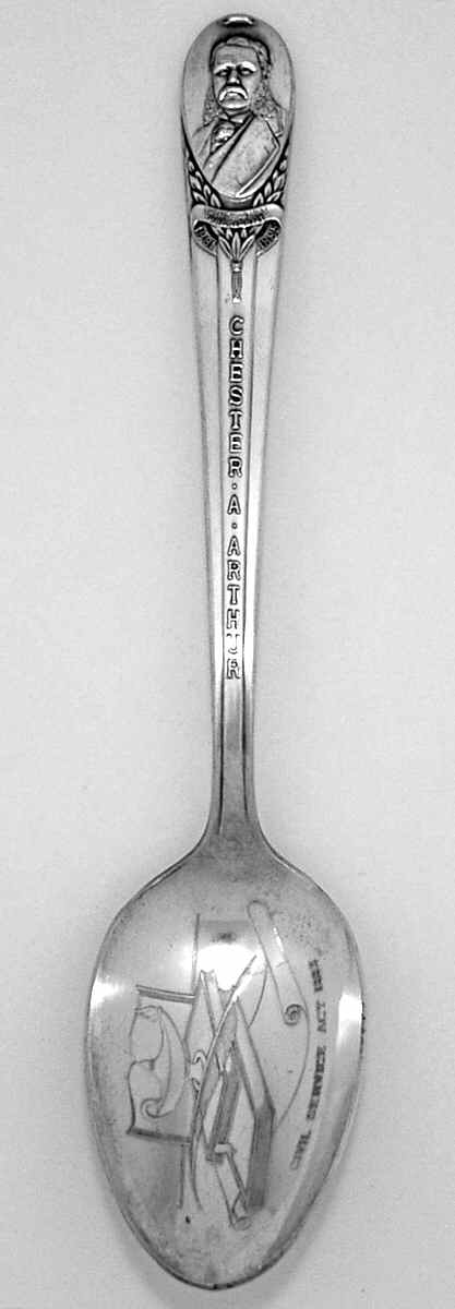 Presidential Spoons Chester A Arthur - No Box by International Silver-1