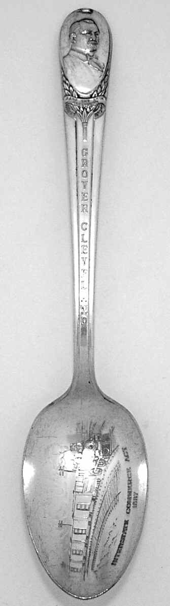 Presidential Spoons Grover Cleveland - No Box by International Silver-1