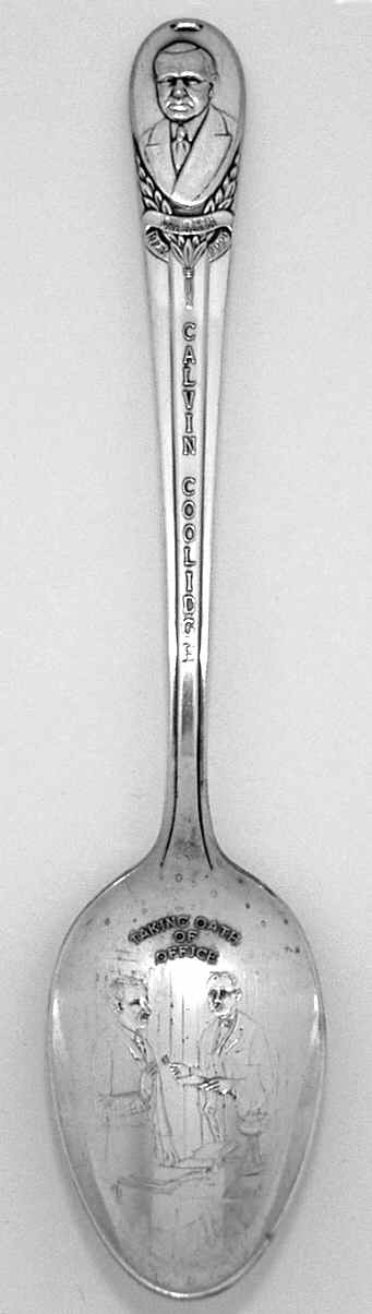 Presidential Spoons Calvin Coolidge - No Box by International Silver-1