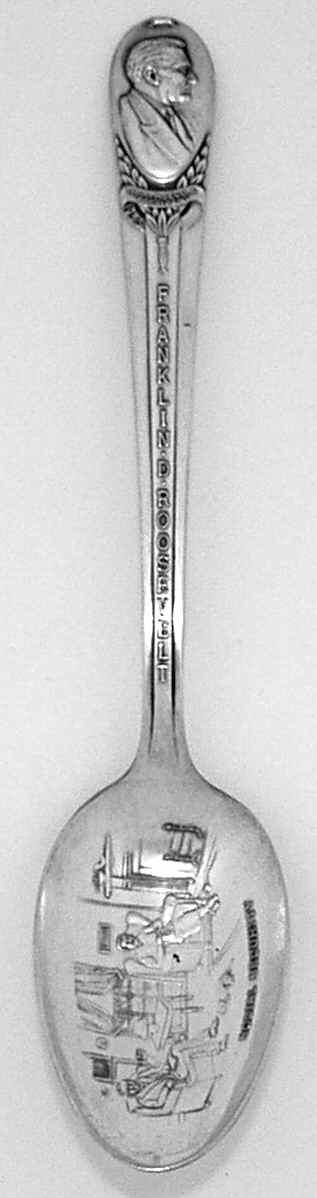 Presidential Spoons Franklin Delano Roosevelt - No Box by International Silver-1