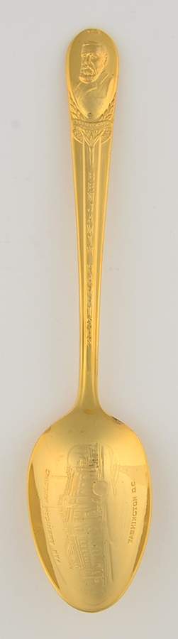 Presidential Spoons Benjamin Harrison - No Box by International Silver-1