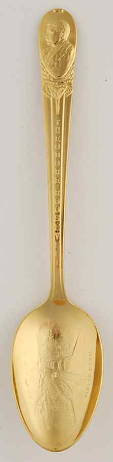 Presidential Spoons Theodore Roosevelt - No Box by International Silver-1