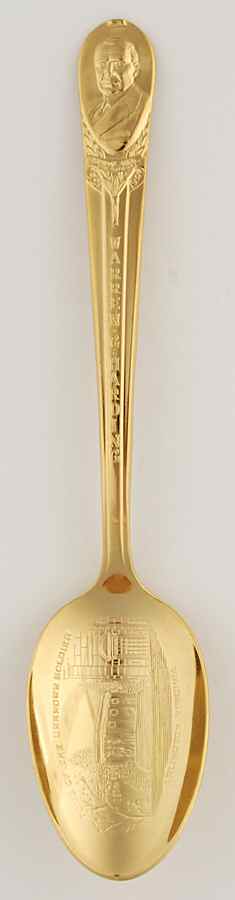 Presidential Spoons Warren G Harding - No Box by International Silver-1
