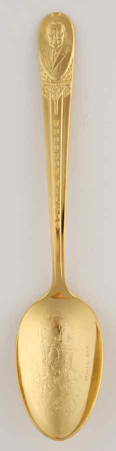 Presidential Spoons Woodrow Wilson - No Box by International Silver-1