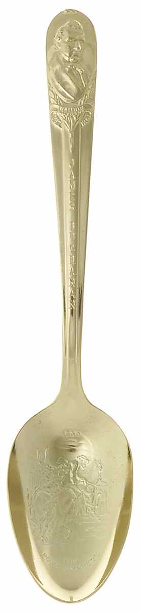 Presidential Spoons James Buchanan - No Box by International Silver-1