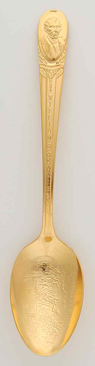 Presidential Spoons William Harrison - No Box by International Silver-1