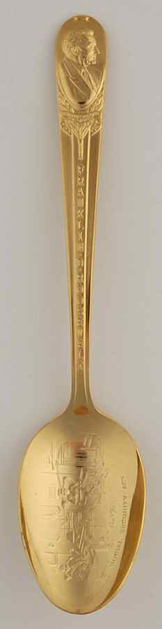 Presidential Spoons Franklin D. Roosevelt - No Box by International Silver-1
