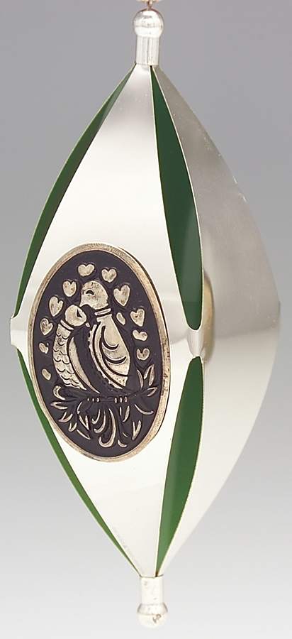 Twelve Days Of Christmas-Marquis Two Turtledoves - No Box by International Silver-1
