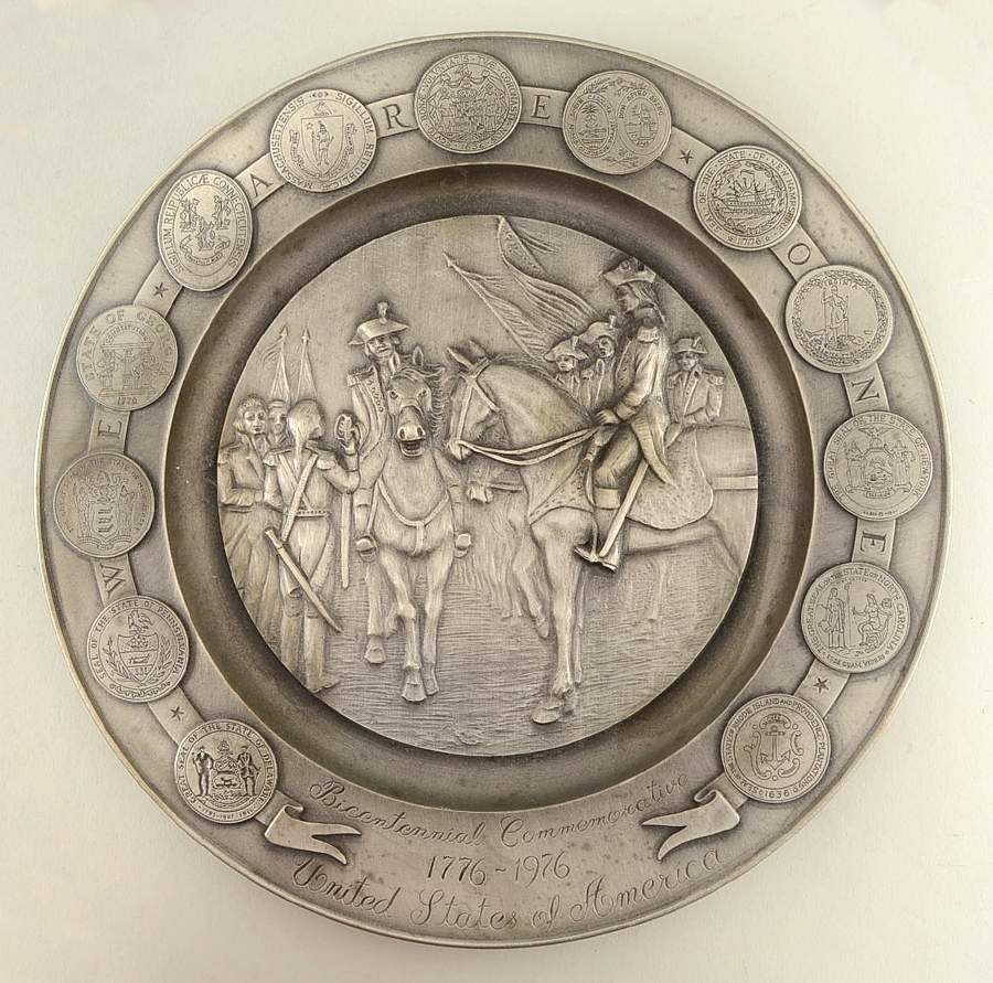 We Are One Surrender Of Cornwallis - Boxed by International Silver-1