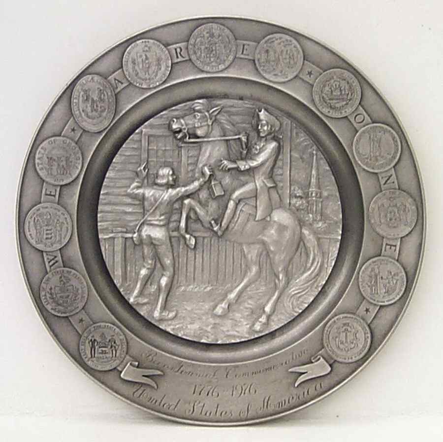 We Are One Midnight Ride Of Paul Revere - Boxed by International Silver-1