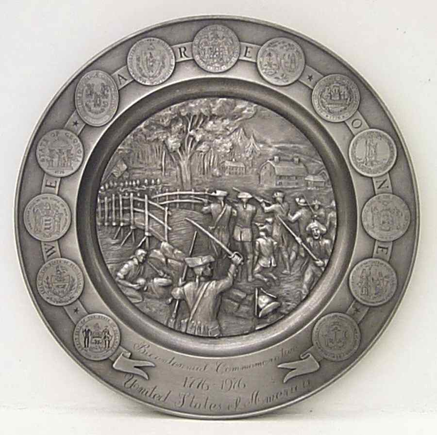 We Are One Stand At Concord Bridge - Boxed by International Silver-1