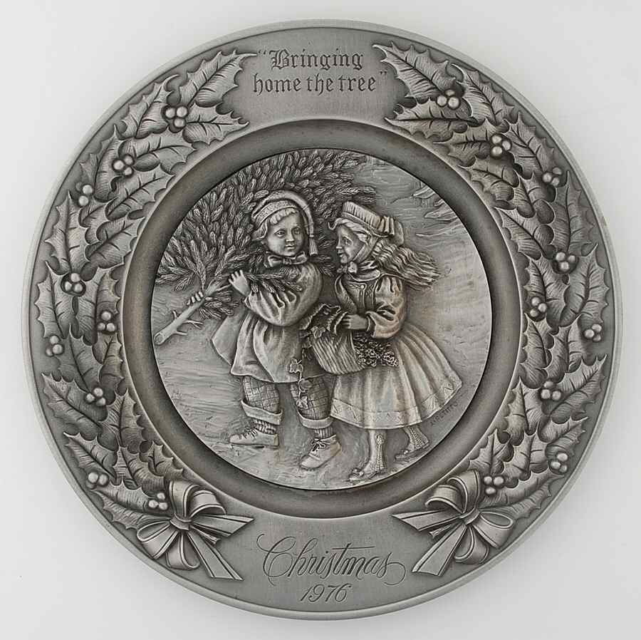 A Christmas Carol Bringing Home The Tree - Boxed by International Silver-1